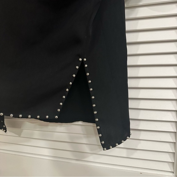 H&M Black Studded Dressy Top - Picture 4 of 6